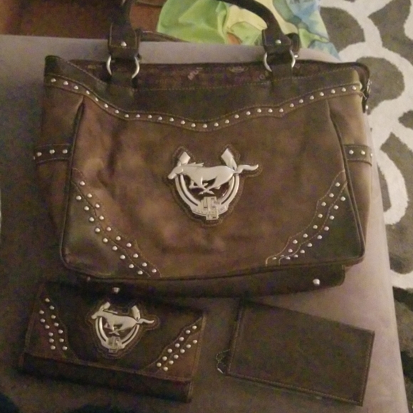 mustang handbags